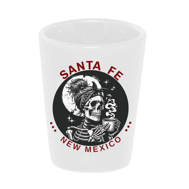 "Cafecito Chica" Shot Glass
