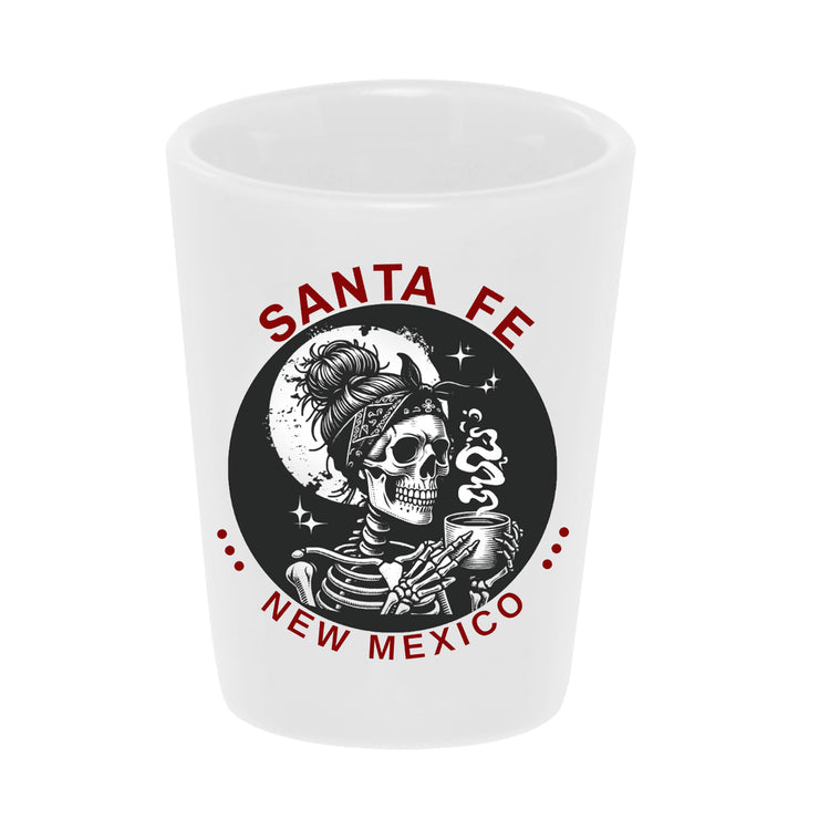 "Cafecito Chica" Shot Glass