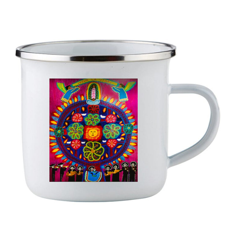 Long Live Pink-TOL 11 oz. Enamel Camping Cup (Wholesale)