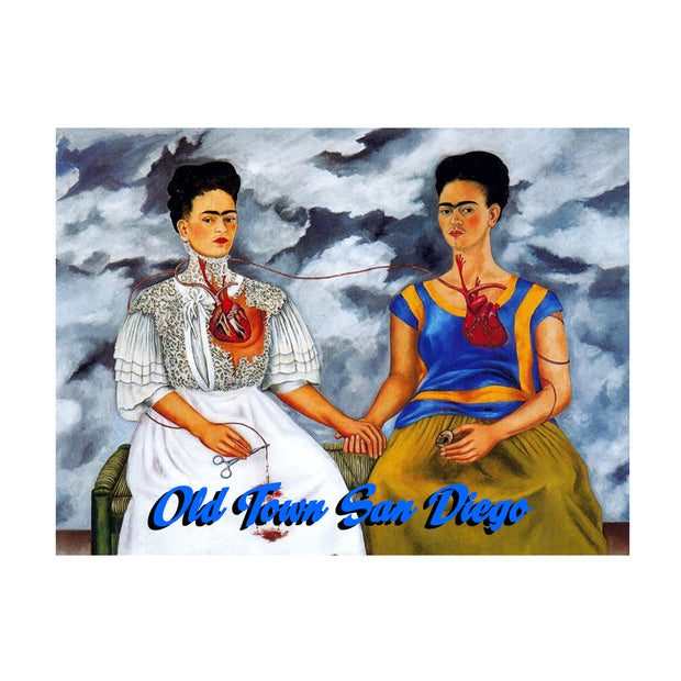 Bronze Baboon wholesale "Dos Fridas" (Two Fridas) 2.5” x 3.5” Magnet