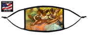 4 Ballerinas Adjustable Face Mask (Degas)