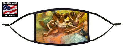 4 Ballerinas Adjustable Face Mask (Degas)