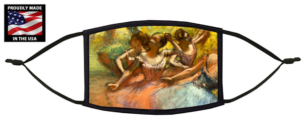 4 Ballerinas Adjustable Face Mask (Degas)