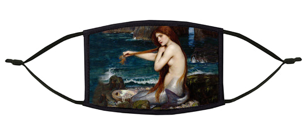 A Mermaid Adjustable Face Mask (Waterhouse)