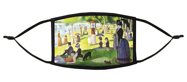 A Sunday on La Grande Jatte Adjustable Face Mask (Seurat)