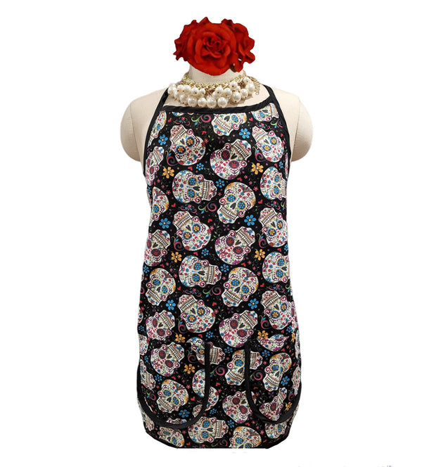 Folkloric Black Apron