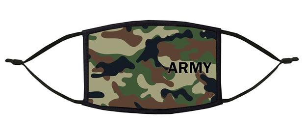 U.S. Army Adjustable Face Mask (Camo)