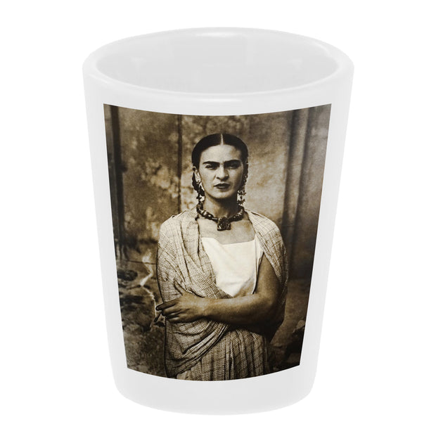 "Beautiful Frida" Shot Glass