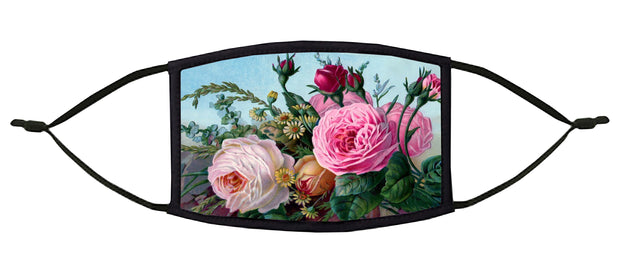 Bed of Roses Adjustable Face Mask