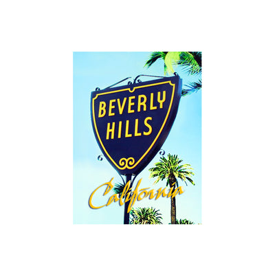 Bronze Baboon wholesale. We make custom magnets."Beverly Hills, California" 2.5” x 3.5” Magnet