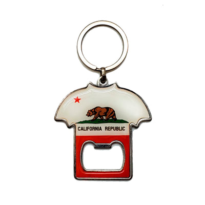 "California Golden Bear" T-shirt Key Ring/Bottle Opener