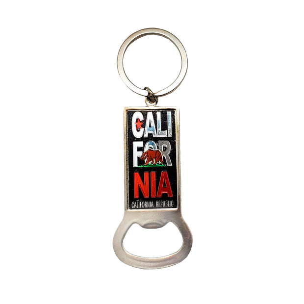 Bronze Baboon California Republic Golden Bear Key Chain & Bottle Opener