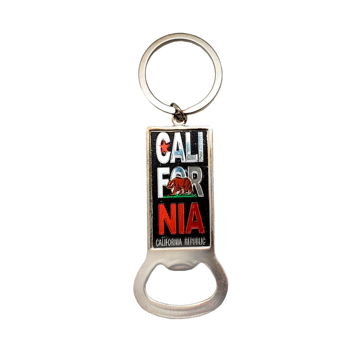 Bronze Baboon California Republic Golden Bear Key Chain & Bottle Opener