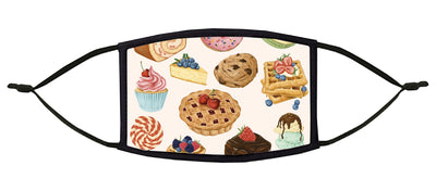 Desserts Adjustable Face Mask