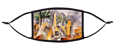Factory at Horto de Ebro Adjustable Face Mask (Picasso)