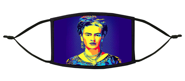 Frida's Bow Pop Art Adjustable Face Mask