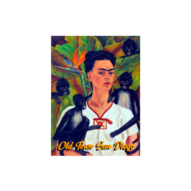 "Frida with Monkeys" 2.5" x 3.5" Magnet