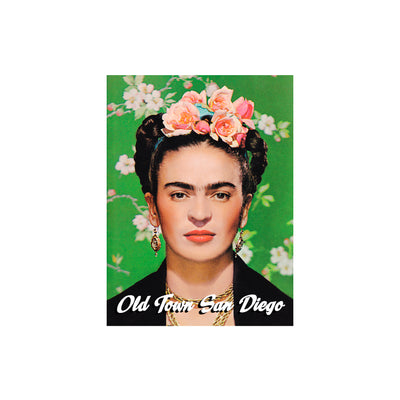 Bronze Baboon Wholesale "Frida Vogue" Verde 2.5” x 3.5” Magnet