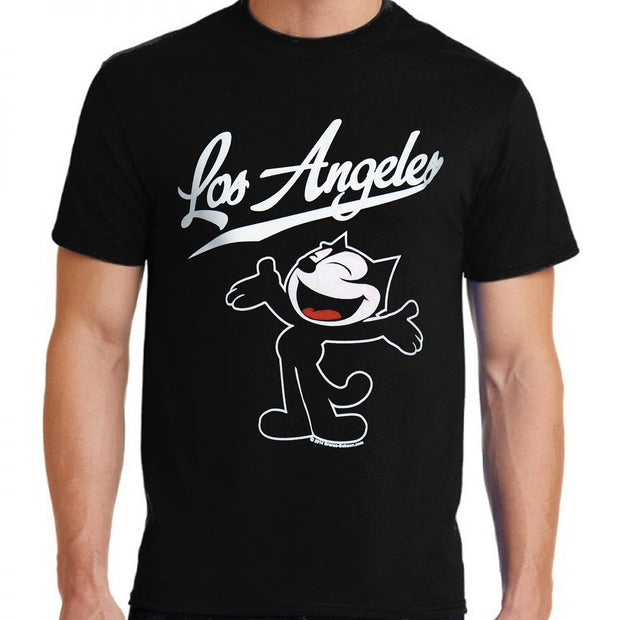 Wholesale by Bronze Baboon: "Felix the Cat: Hello Los Angeles!" Unisex T-Shirt