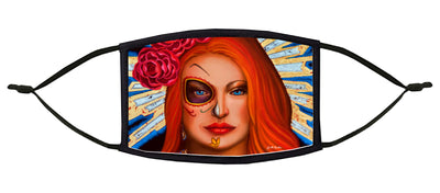 Her Beautiful Spirit Lives On Adjustable Face Mask