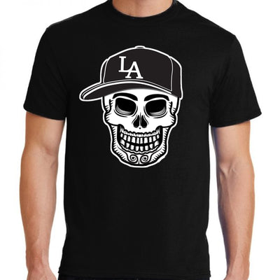 Wholesale by Bronze Baboon: "Play Ball!" Calavera Unisex T-Shirt