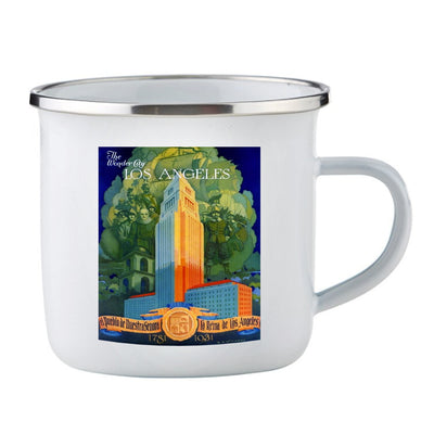 Los Angeles City Hall  / Enamel Cup