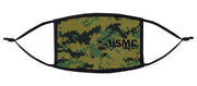 U.S. Marines Adjustable Face Mask (Camo)