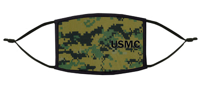 U.S. Marines Adjustable Face Mask (Camo)
