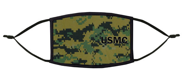 U.S. Marines Adjustable Face Mask (Camo)