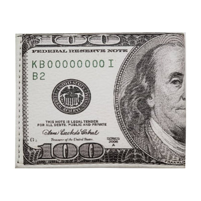 Wholesale by Bronze Baboon: $100 Benjamin Franklin Wallet
