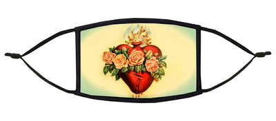 Sacred Heart Adjustable Face Mask