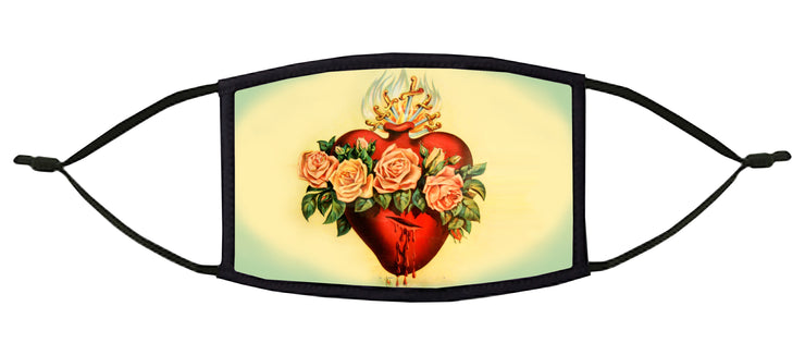 Sacred Heart Adjustable Face Mask