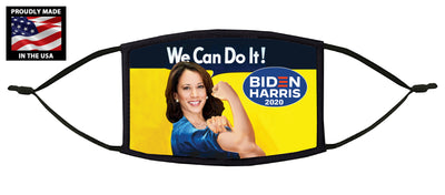 We Can Do It! (Kamala Harris) Adjustable Face Mask